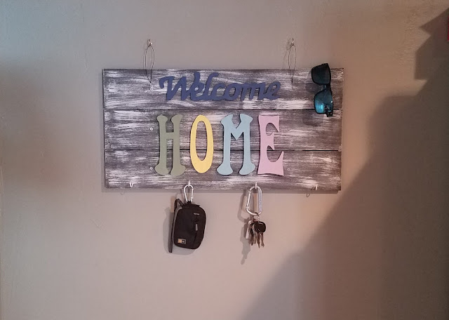 Welcome Home Key Hanger