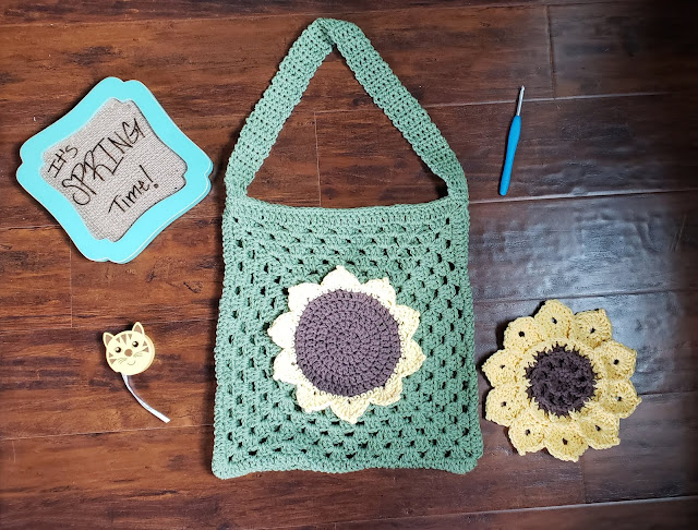 Sunflower Market Bag